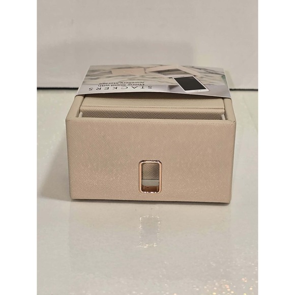 📱 Stackers Phone Stand & Jewelry Storage Box NIB Minimalist Organizer - Picture 6 of 7